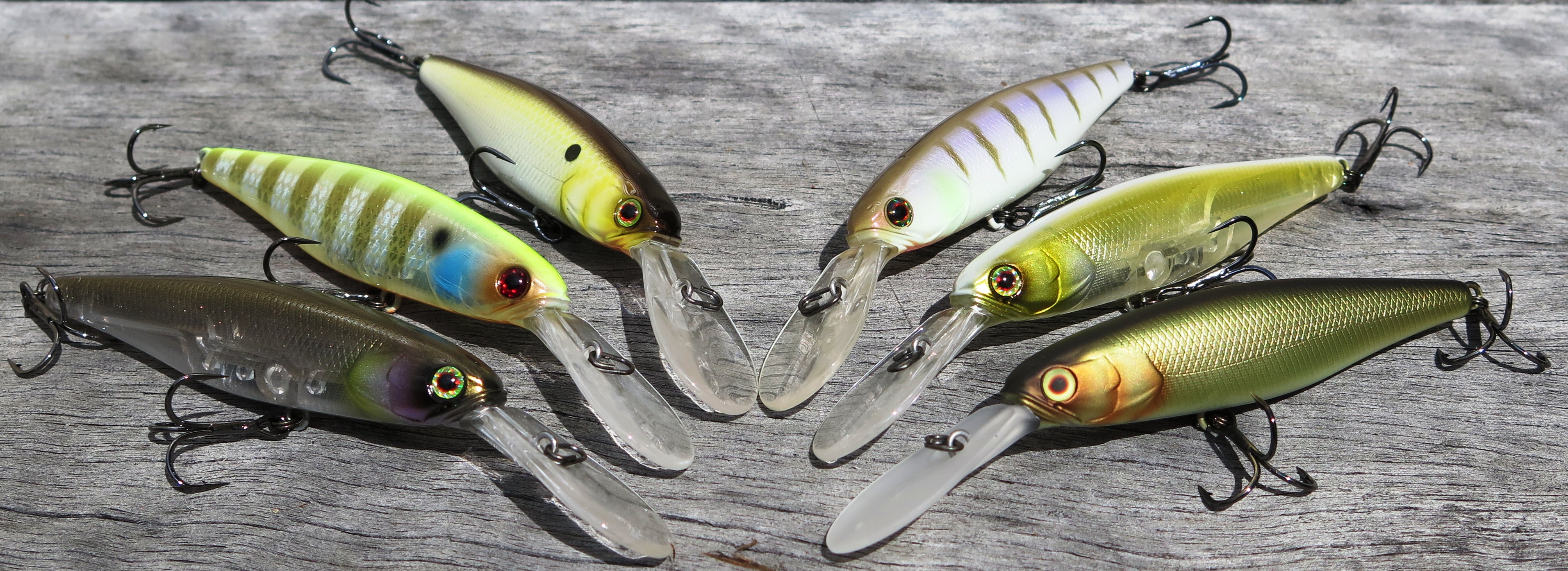 Jackall Lures Colour Chart