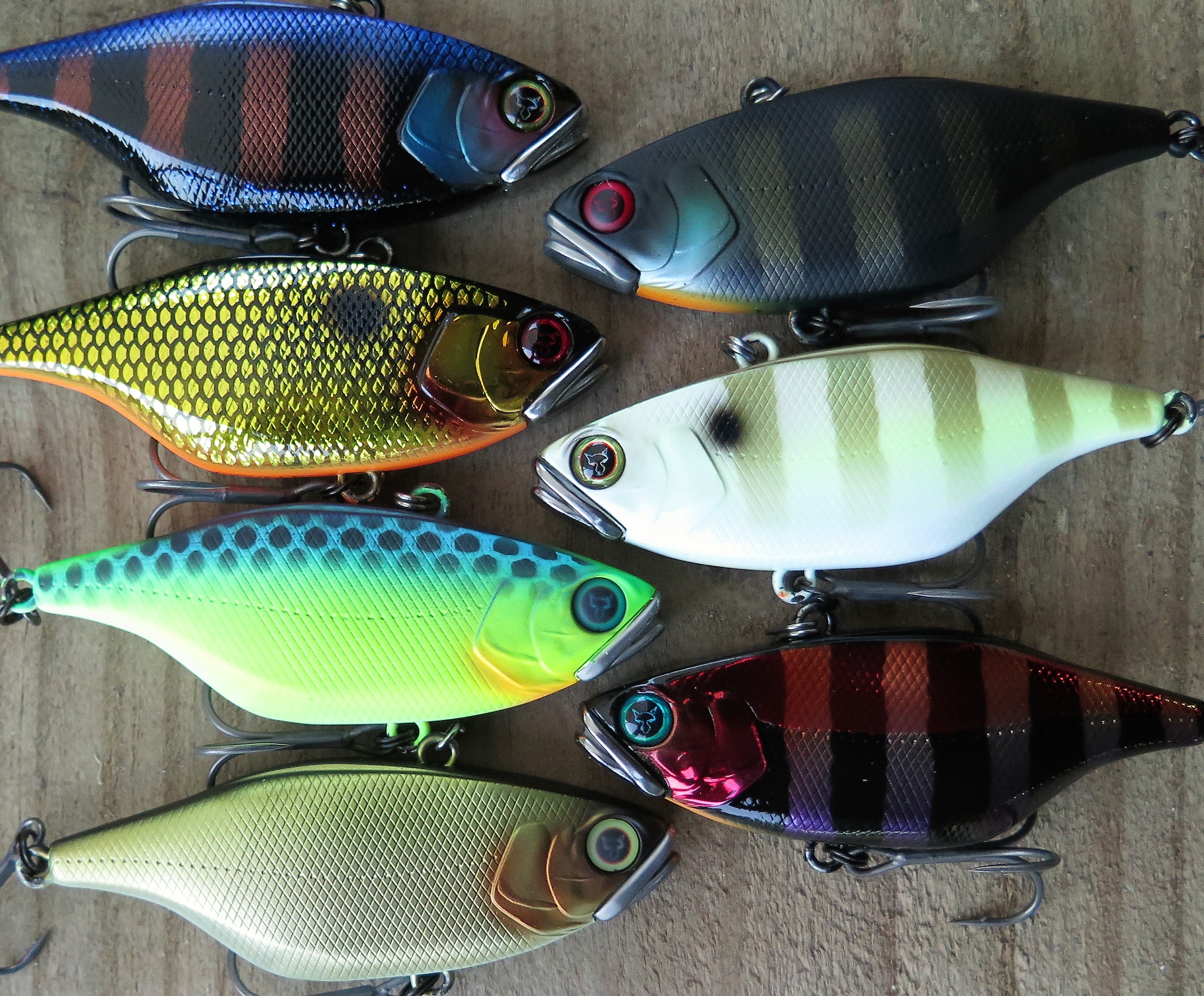 Jackall Lures Colour Chart