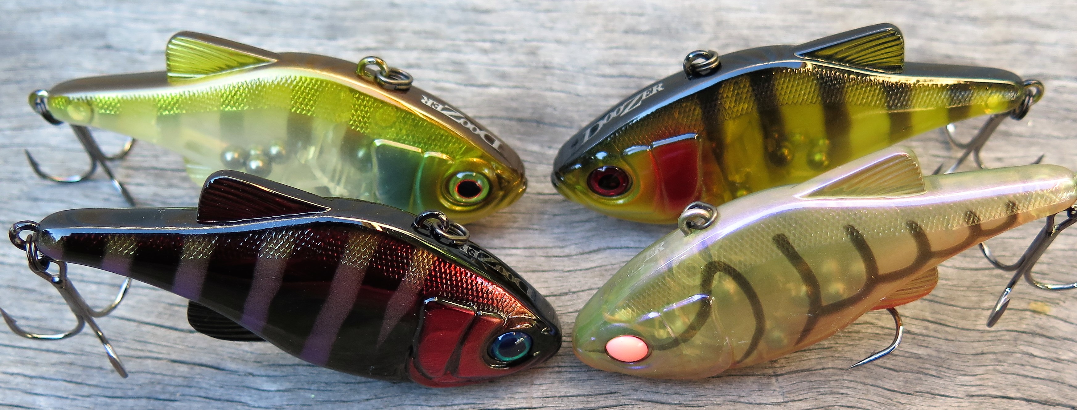 Jackall Lures Colour Chart